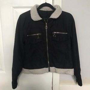 Light bomber style jacket